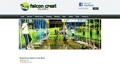 Desktop Screenshot of falconcrestresort.com